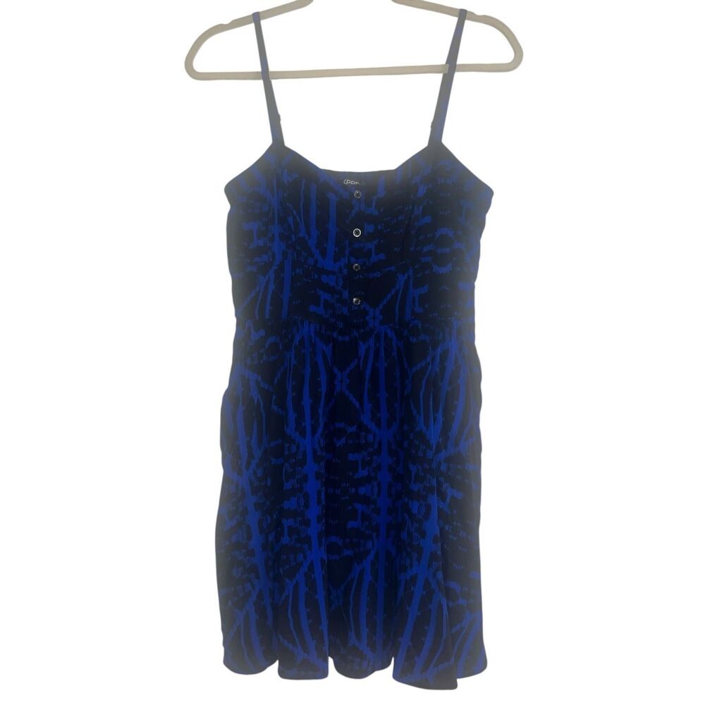 Express Cami Pattern Mini Sz Medium Sundress - image 2